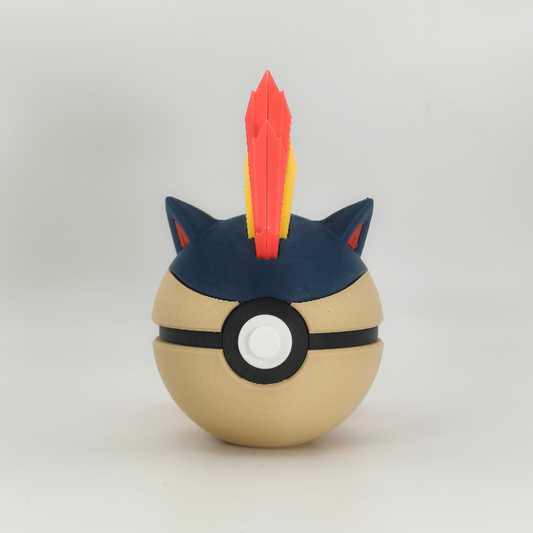 Pokéball de Quilava impresa en 3D por Theges3D