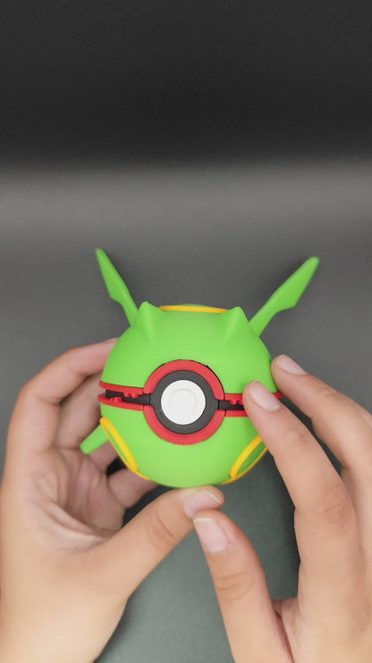 Pokéball de Rayquaza 🐉 | Diseño legendario 3D by N3D