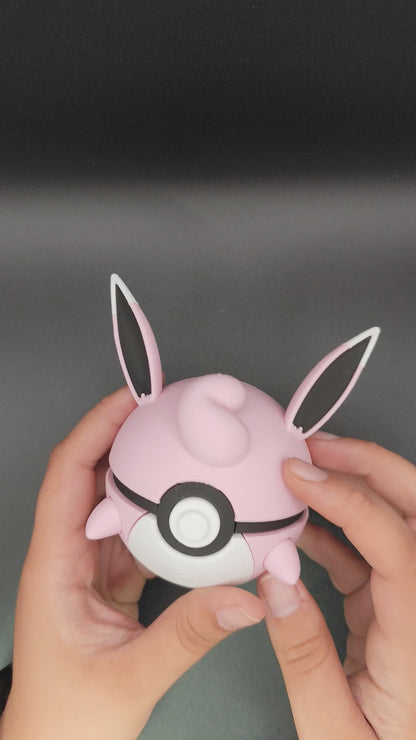 Pokéball de Wigglytuff 💗 | Fan Art 3D dulce y elegante by N3D